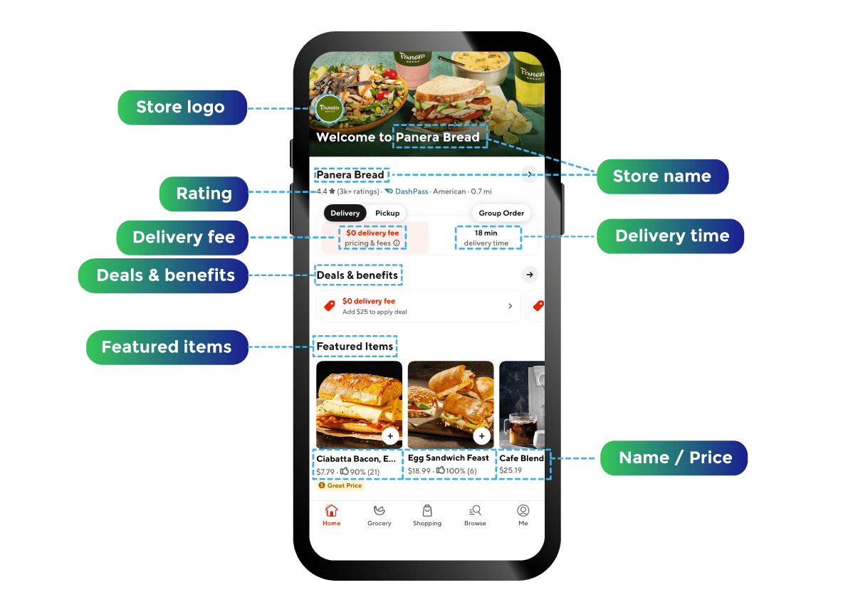 Scrape Food Delivery Data
